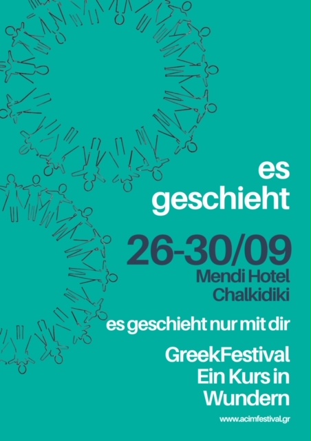 ACIM Festival Griechenland Flyer
